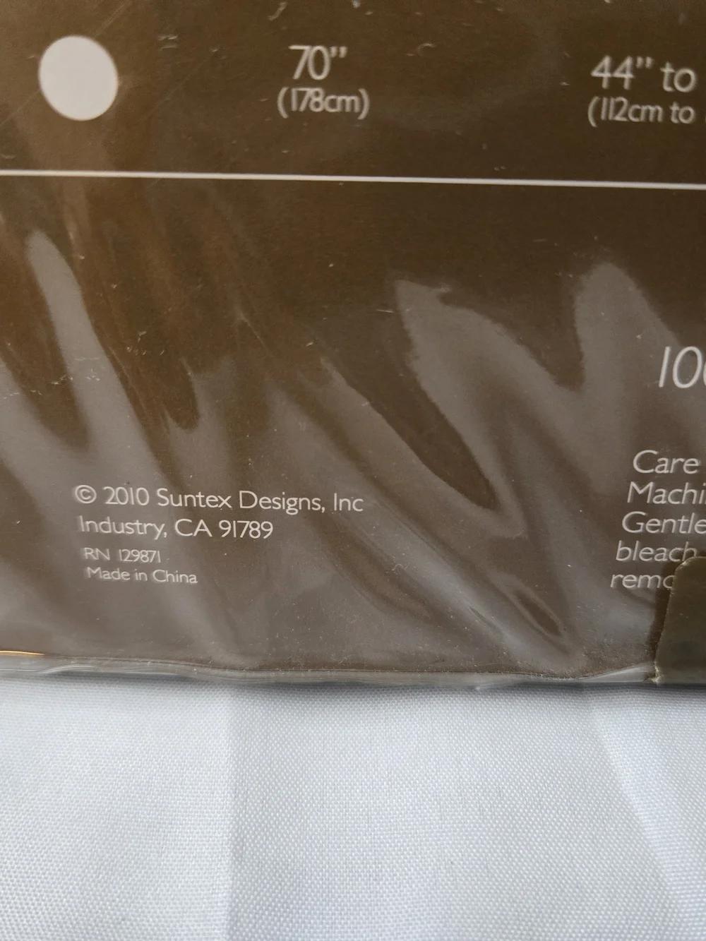 Oxford Microfiber Spill Proof Tablecloth 70inOxford Microfiber Round Tablecloth